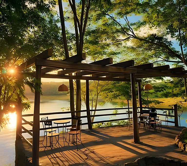 Laguna Flats: Vista Lago & Resort Incrível