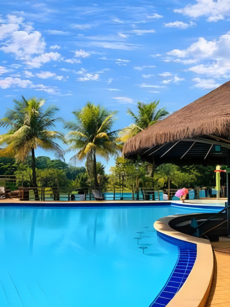 Laguna Flats: Vista Lago & Resort Incrível