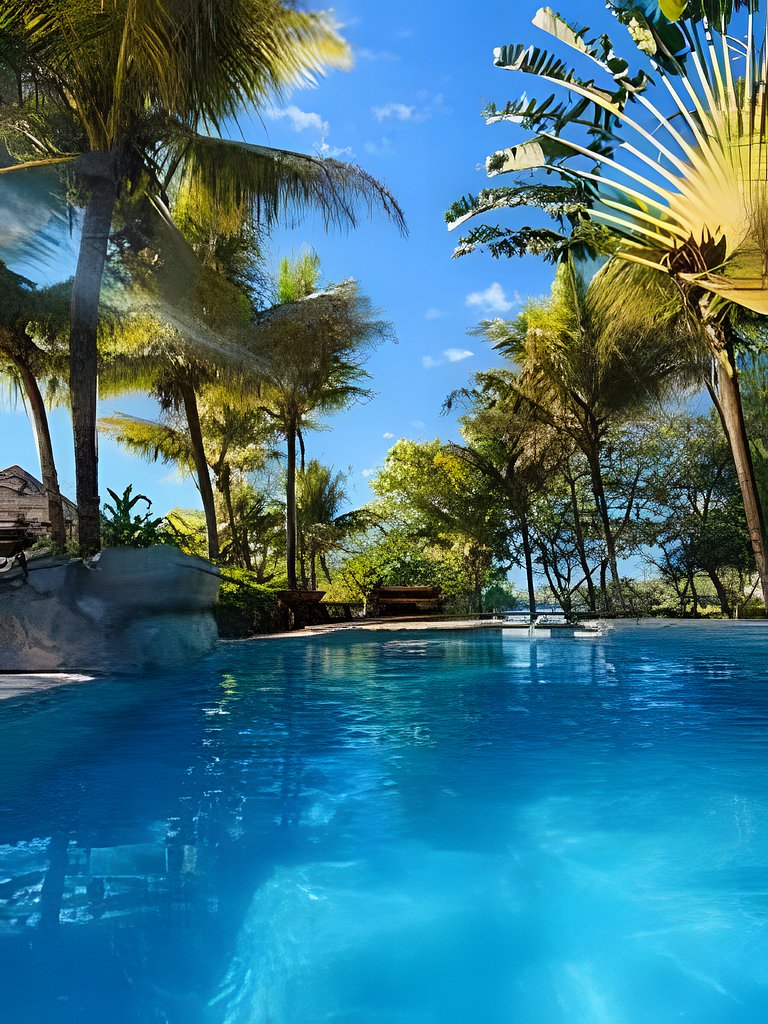 Laguna Flats: Vista Lago & Resort Incrível